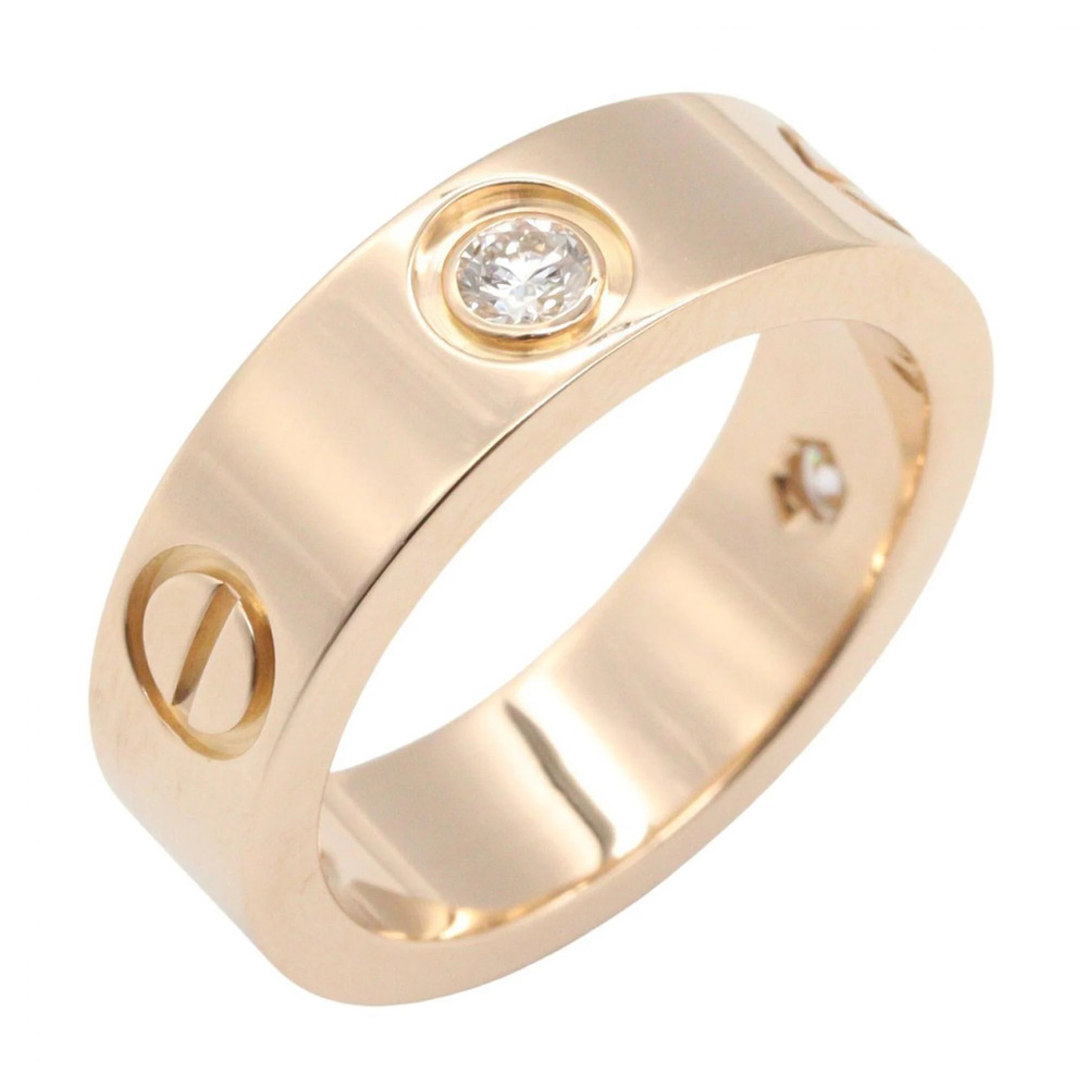 CARTIER Authentic 18k Gold Diamond Love Ring